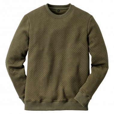 il Lago Prestige Stepp Midlayer Nordica Herren (Oliv)