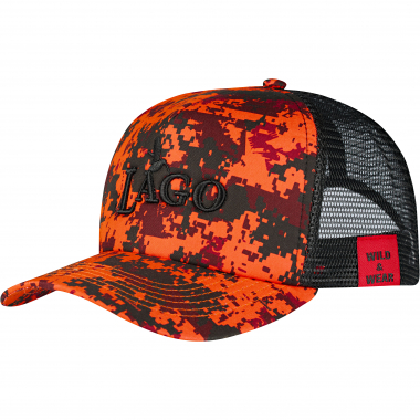 il Lago Prestige Wild & Wear Trucker Cap "Lago" Unisex (phantomX Orange)