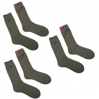 Il Lago Socken 3er-Set SilentX 1000 (Oliv)