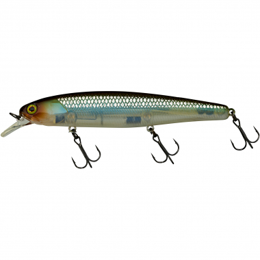 Illex Arnaud 110 F (HS Ghost Minnow) schwimmend 