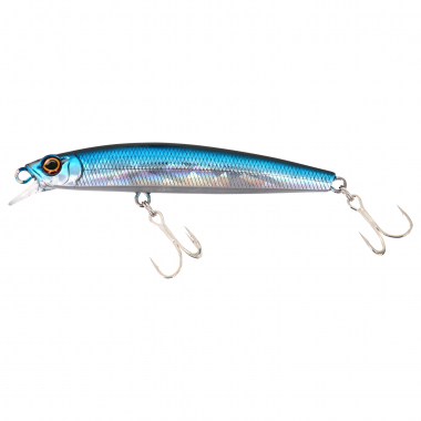 Illex Jerkbait Battle Minnow 80 F/135 SP (Blue Shad) schwimmend 