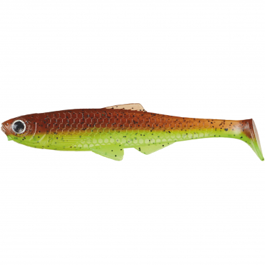 INVDR Shad - Green Pumpkin
