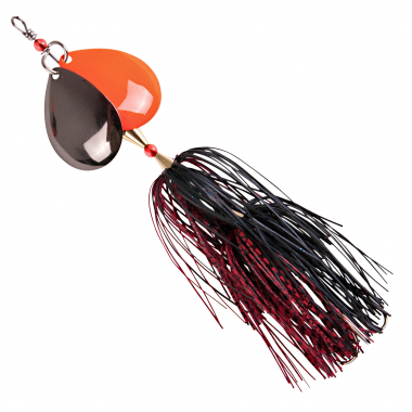 Iron Claw Bucktail Spinner Dizzy Rubber (BR)