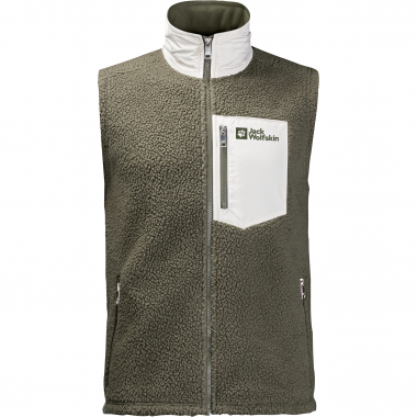 Jack Wolfskin Herren Kingsway Vest M Herren (Dusty Olive)