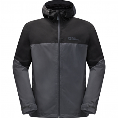 Jack Wolfskin Herren Weiltal 2L Jkt M Herren (Ebony)