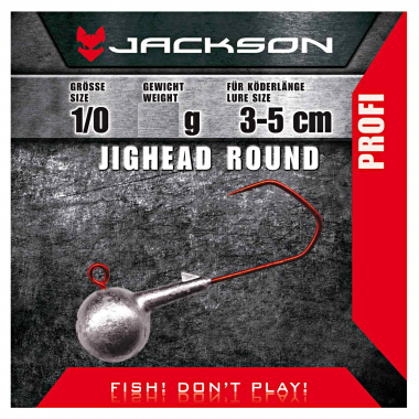 Jackson Jighead VMC Round (Gr. 1/0)