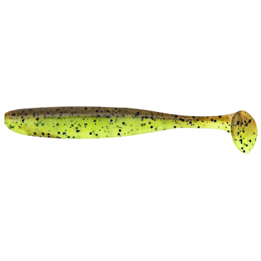 Keitech Easy Shiner (Green Pumpkin / Chartreuse)