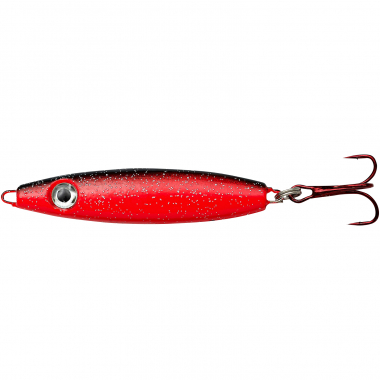 Kinetic Crazy Herring (Red/Black Glitter)
