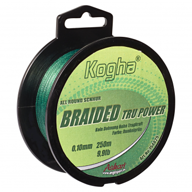 Kogha Angelschnur Braided Tru Power Allround (grün)