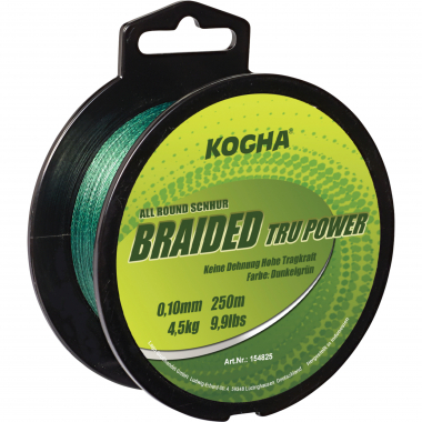 Kogha Angelschnur Braided Tru Power Allround (grün)