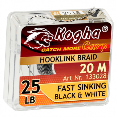 Kogha Carp Carp Fast Sinking (black & white)