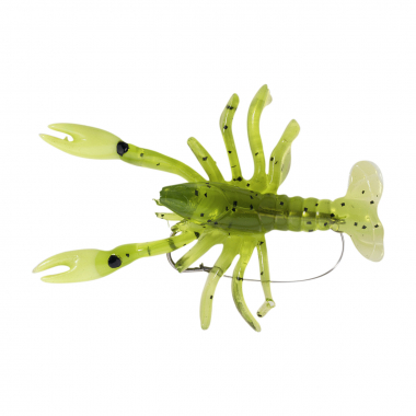 Kogha Creature Bait Crayfish Lure (Chartreuse/Glitter)