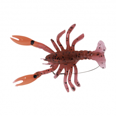 Kogha Creature Bait Crayfish Lure (Rot/Braun/Glitter)