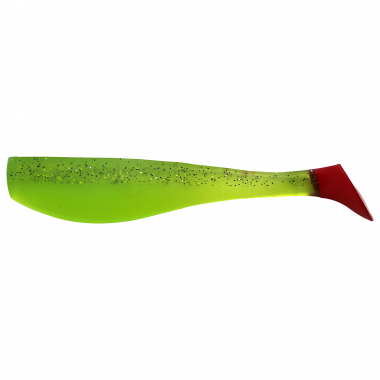 Kogha Gummifisch Räuberfänger Slick Tail (Chartreuse)