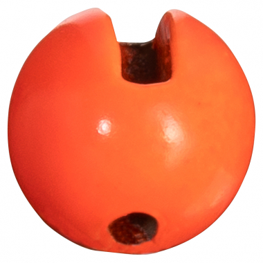Kogha Tungsten Perlen Schlitz (fluo orange)