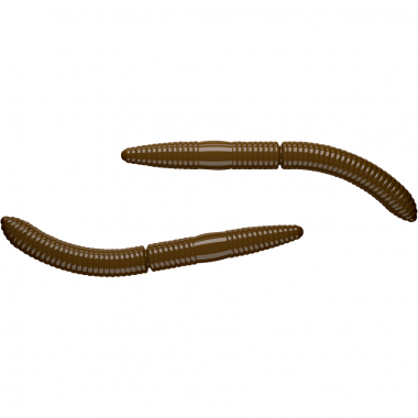Libra Lures Fatty D´Worm (Brown)