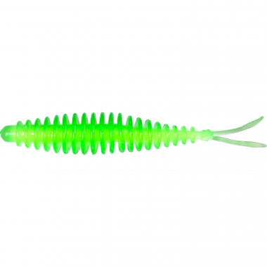 Magic Trout Softbait T-Worm V-Tail (Neon Grün)