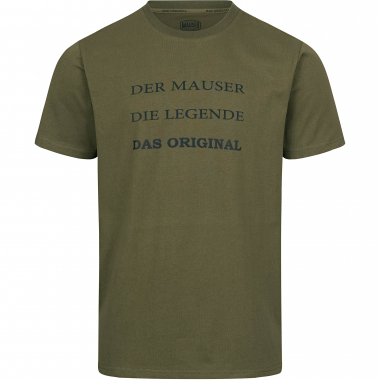 Mauser Herren 98 Jubiläums-Shirt "Legende" (oliv)