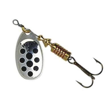 Mepps Spinner Aglia (Schwarz/Silber)