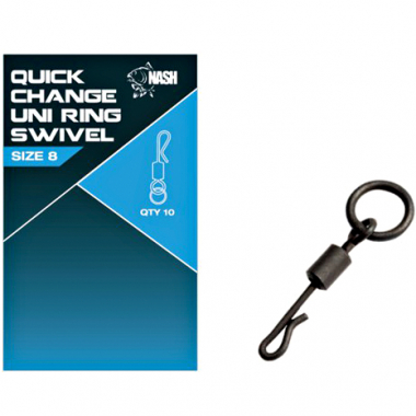 Nash Quick Change Ring Swivel Size 8