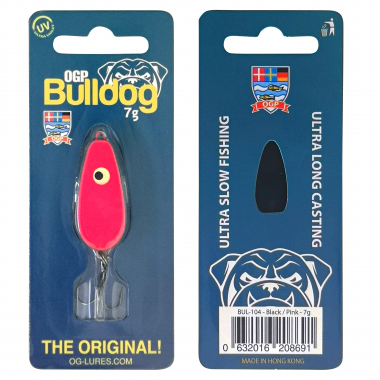 OGP Blinker Bulldog (Black / Pink, 7 g)