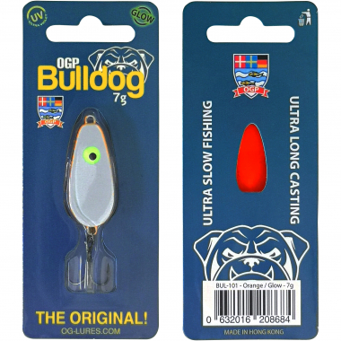 OGP Blinker Bulldog (Orange / White, 7 g)