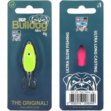 OGP Forellenköder Bulldog Mini (Pink/Yellow)