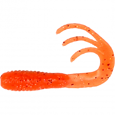 OGP Gummiköder Flexibait Trible Tail Tutti Frutti (Orange)