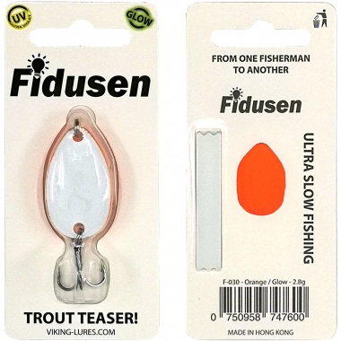 OGP Kunstköder Fidusen (Orange/White, 2,8 g)