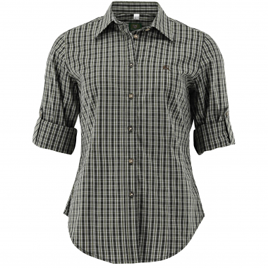 OS Trachten Bluse 1/1 Arm Damen (Oliv)