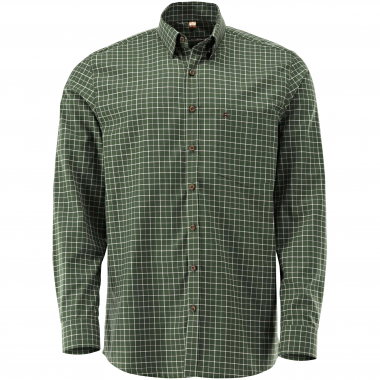 OS Trachten Hemd 1/1 Arm Regular Fit Herren (Trachtengrün)