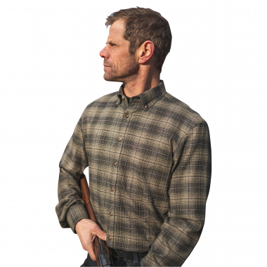 OS Trachten Hemd Grobflanell