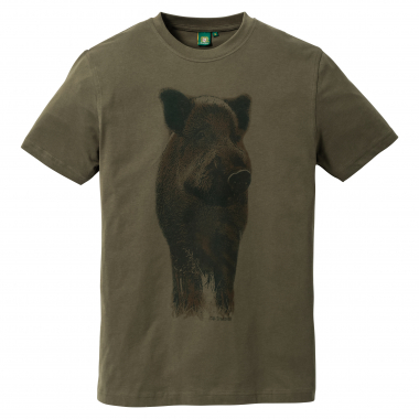 OS Trachten Herren T-Shirt Wildschwein