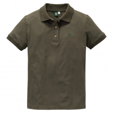 OS Trachten Laukas Poloshirt 1/2-Arm Damen (Oliv)
