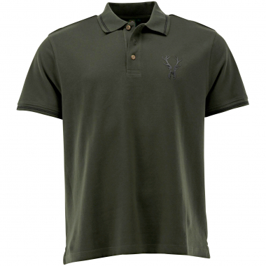 OS Trachten Poloshirt 1/2 Arm Herren (Trachtengrün)