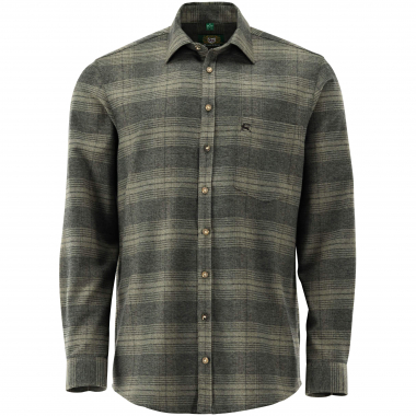 OS Trachten Stagma Slim Fit Jagdhemd Herren (Oliv)