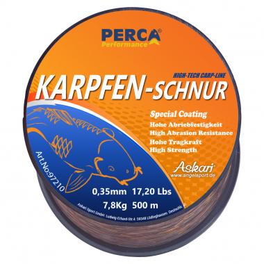 Perca Original Karpfenschnur Performance (braun) 