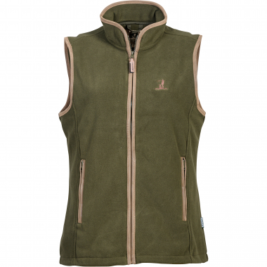 Percussion Damen Fleeceweste Scottland (khaki)