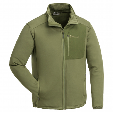 Pinewood Brenton Powerfleece Jacke Herren (Leaf)
