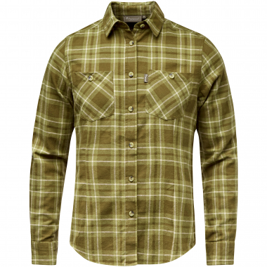 Pinewood Damen Bluse Felicia Flanell (Oliv)