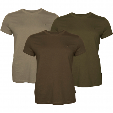 Pinewood Damen T-Shirts 3-Pack