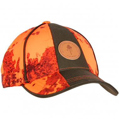 Pinewood Furudal Waterproof Hunters Cap (Strata Blaze/Mossgreen)