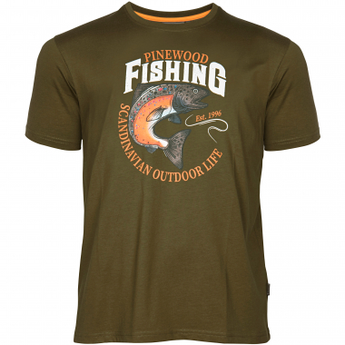 Pinewood Herren Fish T-Shirt