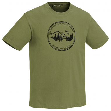 Pinewood Herren T-Shirt Camp (grün)