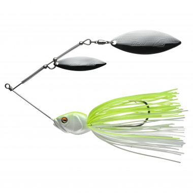 Prorex Tandem DB Spinnerbait (Yellow Pearl/Silver)