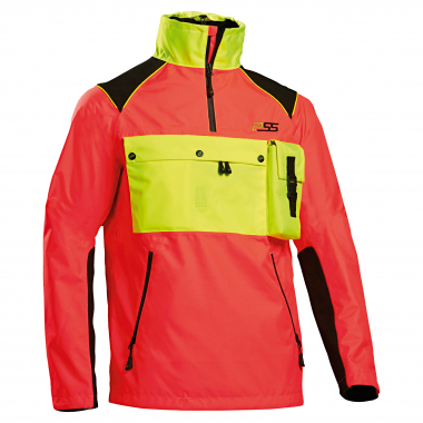 PSS X-treme Hybrid Schlupfjacke Herren (Neonrot/Gelb)