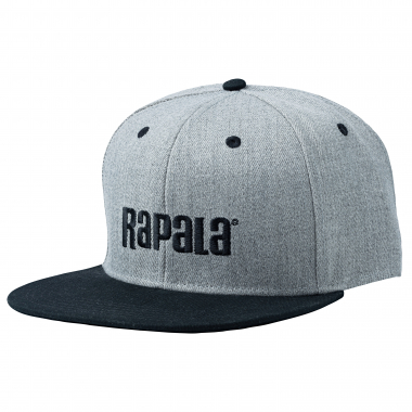 Rapala Flat Brim Cap (grau/schwarz)