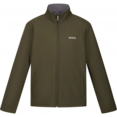 Regatta Cera V windfeste Softshell-Walkingjacke Herren (Dark Khaki)