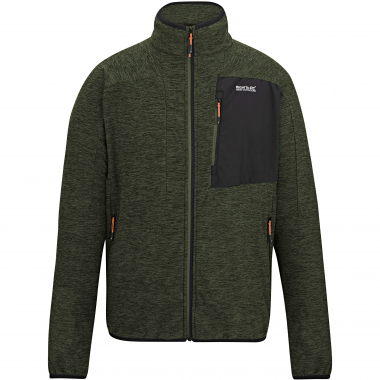 Regatta Scaris Strickfleecejacke Herren (Dark Khaki)