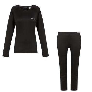 Regatta Thermo-Baselayer-Set Damen (Black)
